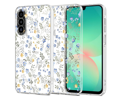 Etui do telefonów Tech-Protect FlexAir do Samsung Galaxy A26 5G spring flowers